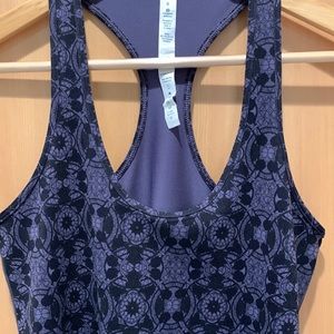Lululemon racerback tank top.